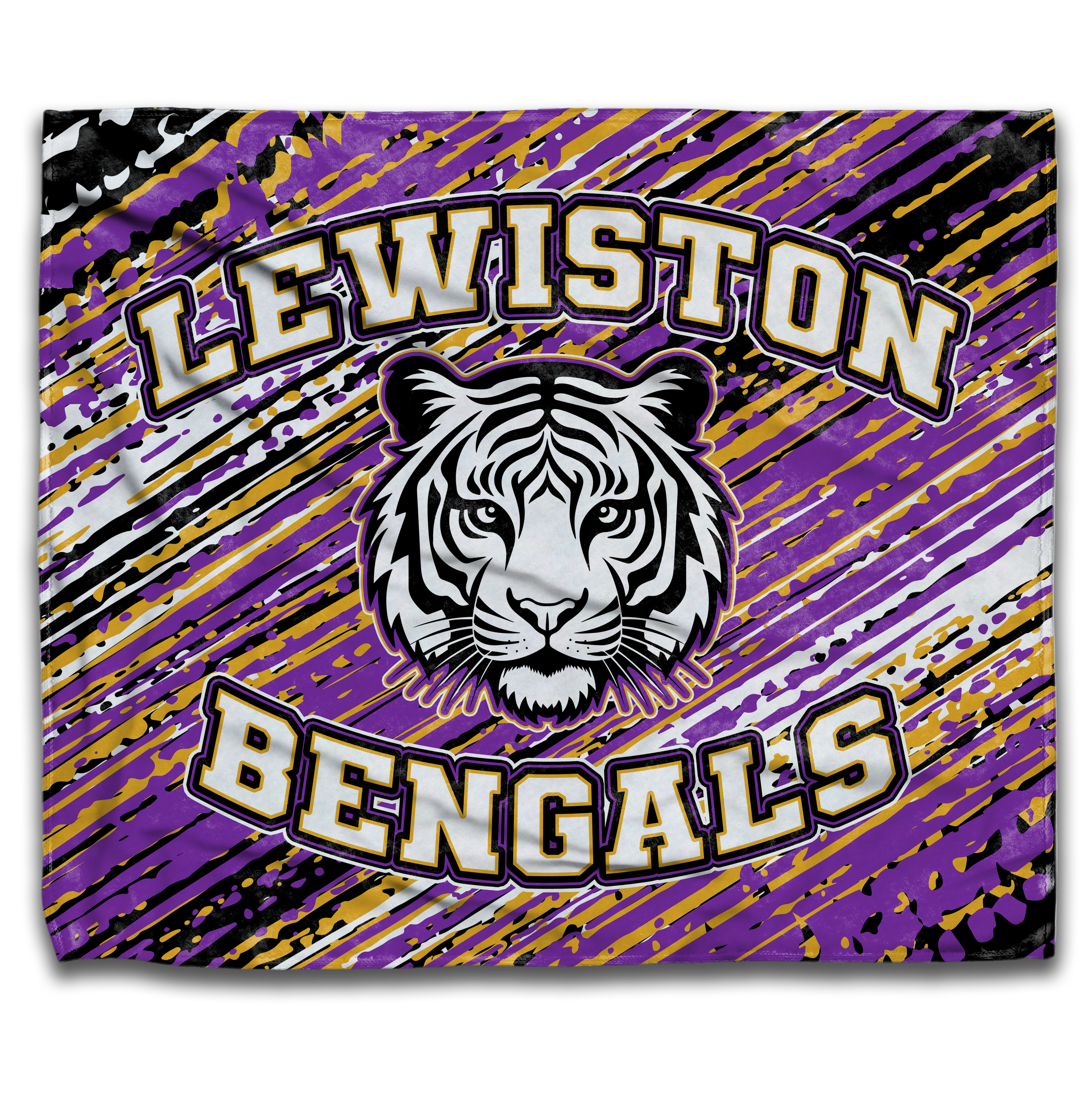 Cozy Plush Lewiston Bengals Blanket