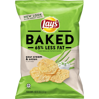 Ruffles Baked Chips Sour Cream & Onion