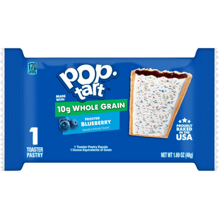 Whole Grain Frosted Blueberry Poptart