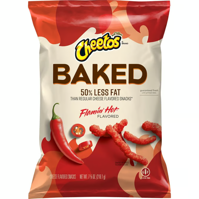 Cheetos Baked Flamin Hot Chips Main Image