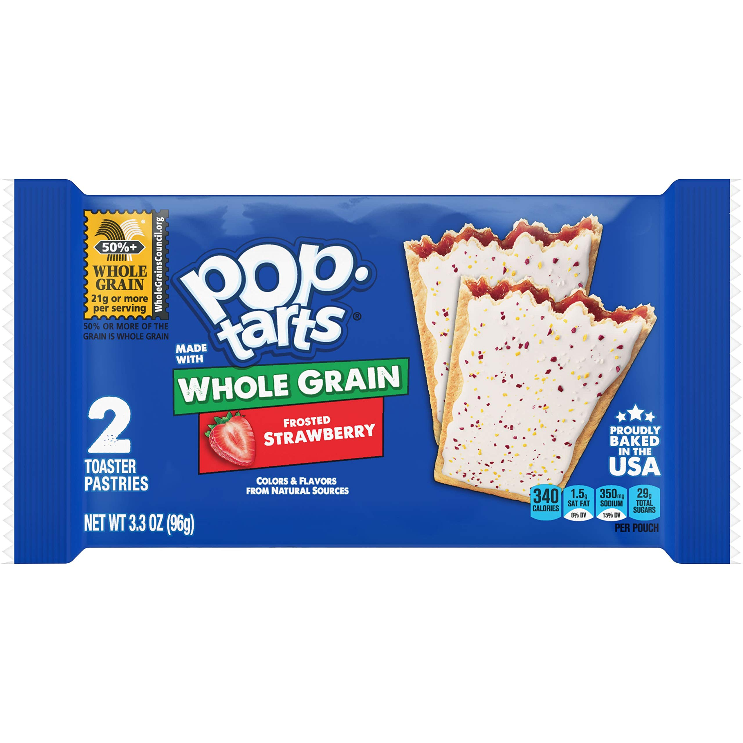 Whole Grain Strawberry Poptart Main Image