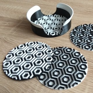 Art Deco Coaster Set