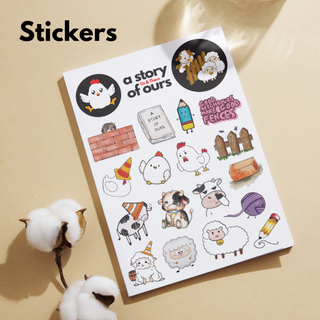 STICKERS - A5 Size