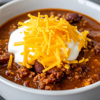 Chile hecho con carne de res USA Choice