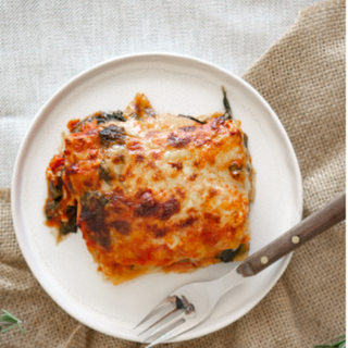 Lasaña para 1, con carne de res de EE.UU. 