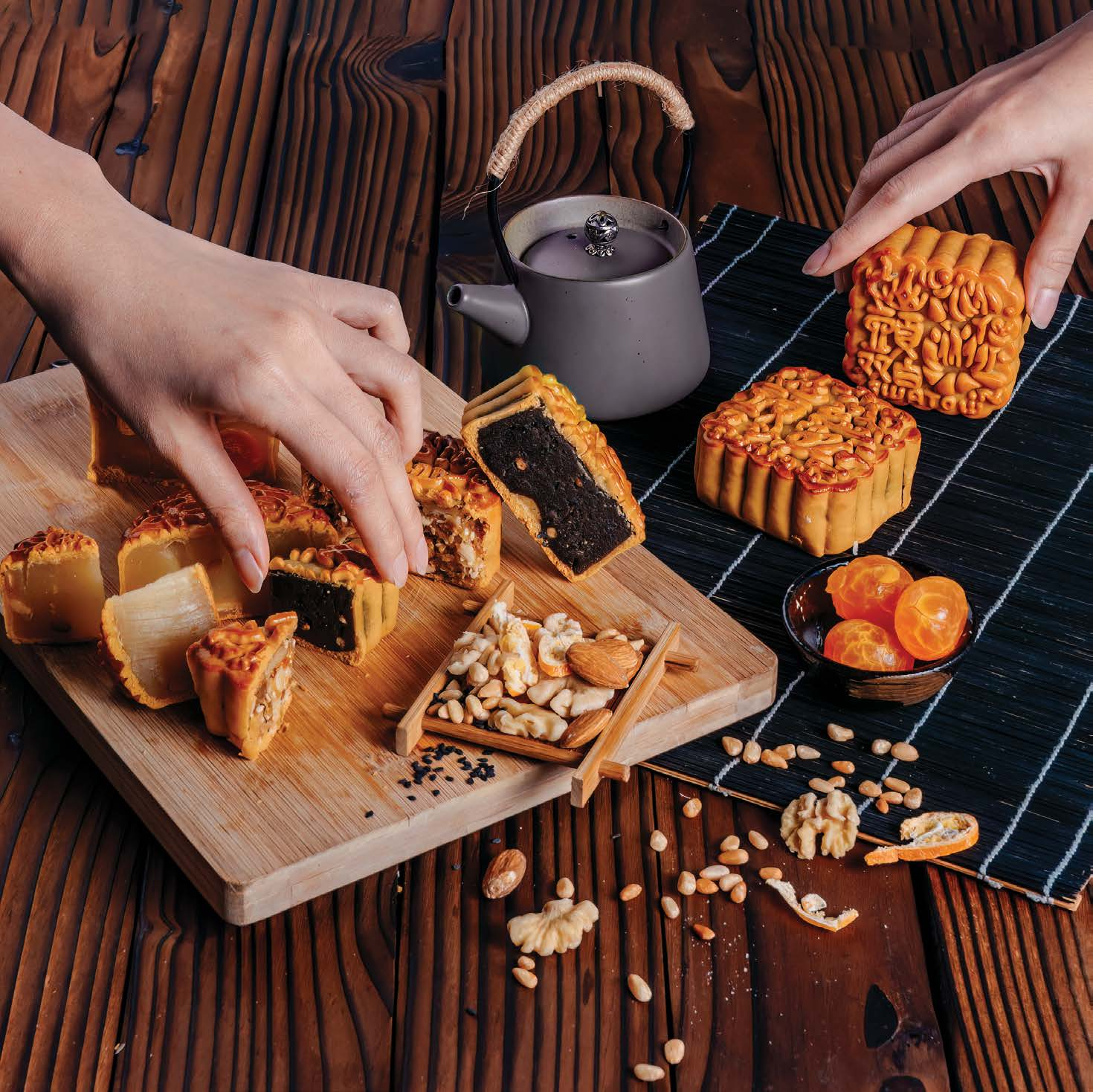 招牌月饼宝盒 - Signature Mooncake Box (4pcs) Main Image