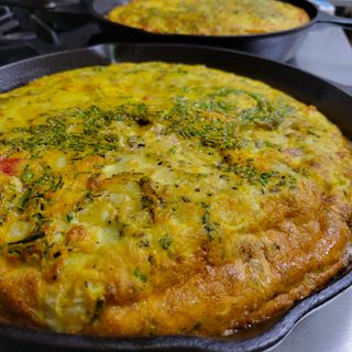 Our daily frittata