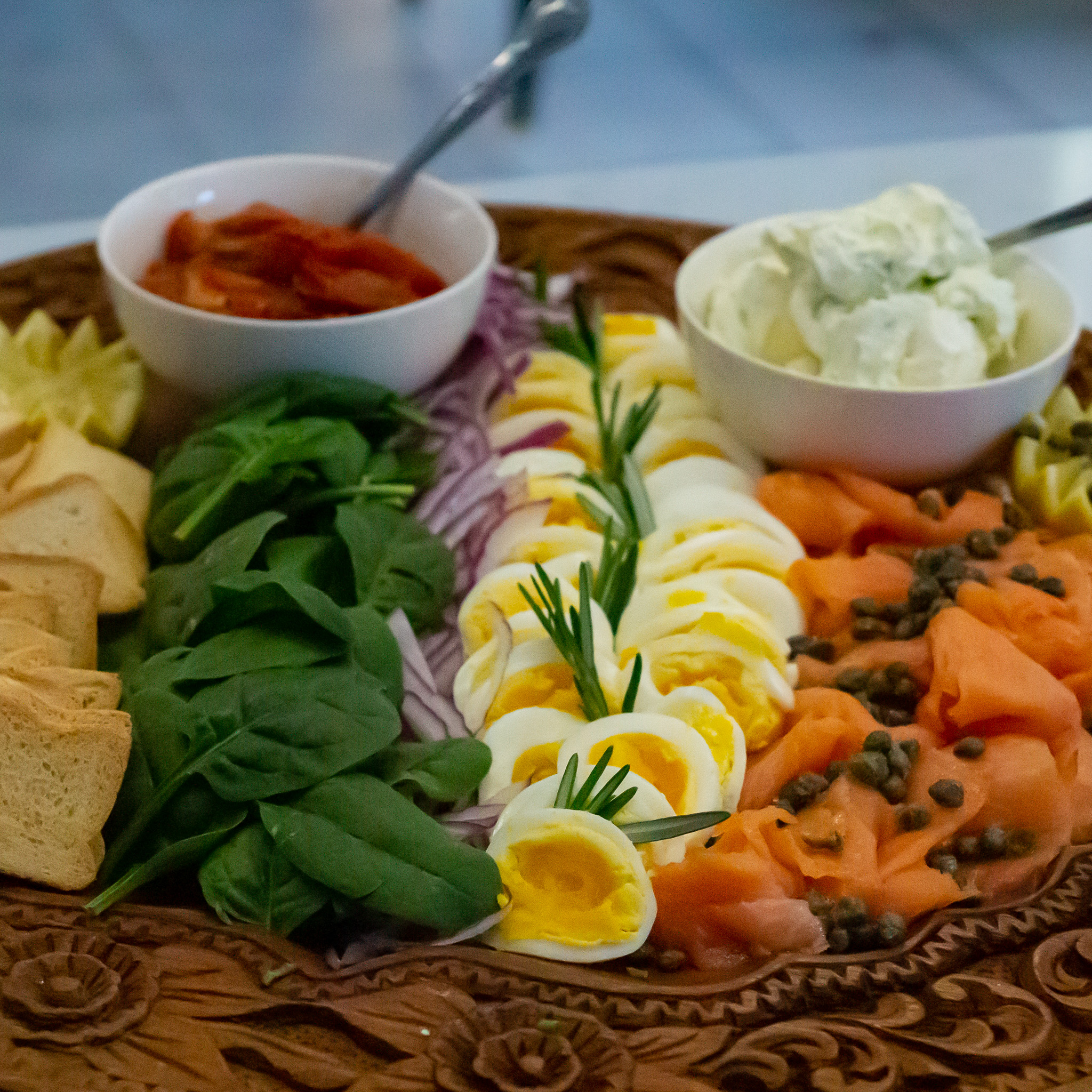 Smoked salmon platter Main Image