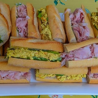 Signature baguette sandwiches