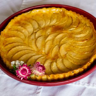 Whole Alsacienne tart