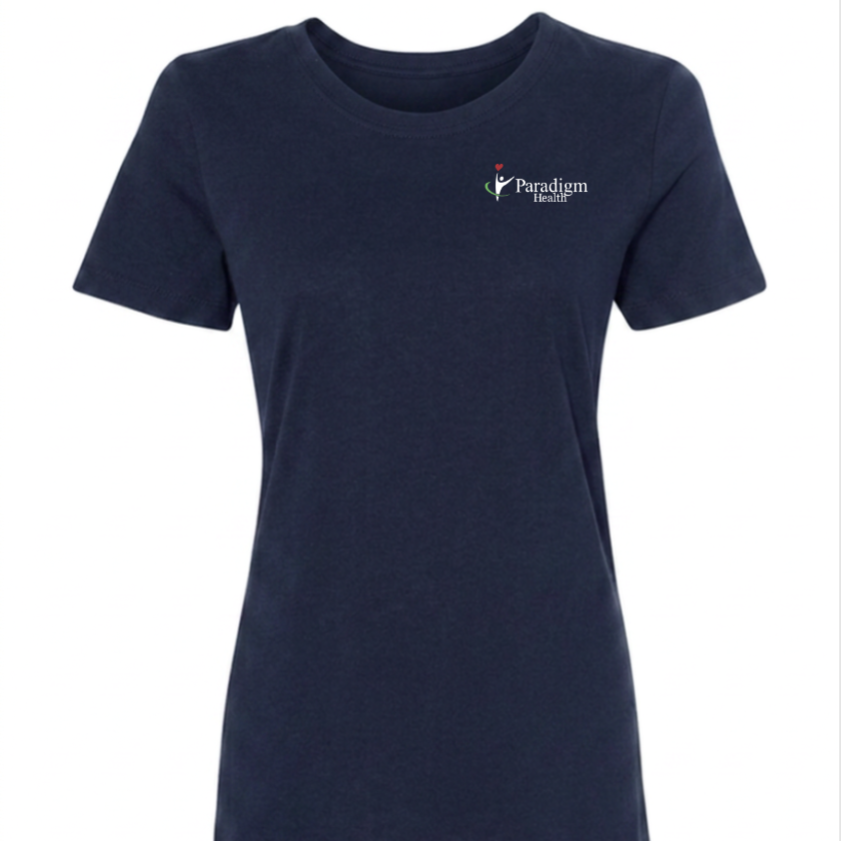 Women's T-Shirt - Small Logo - Navy