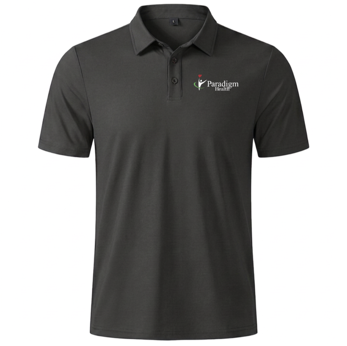 Men’s Comp Polo - Dark Grey