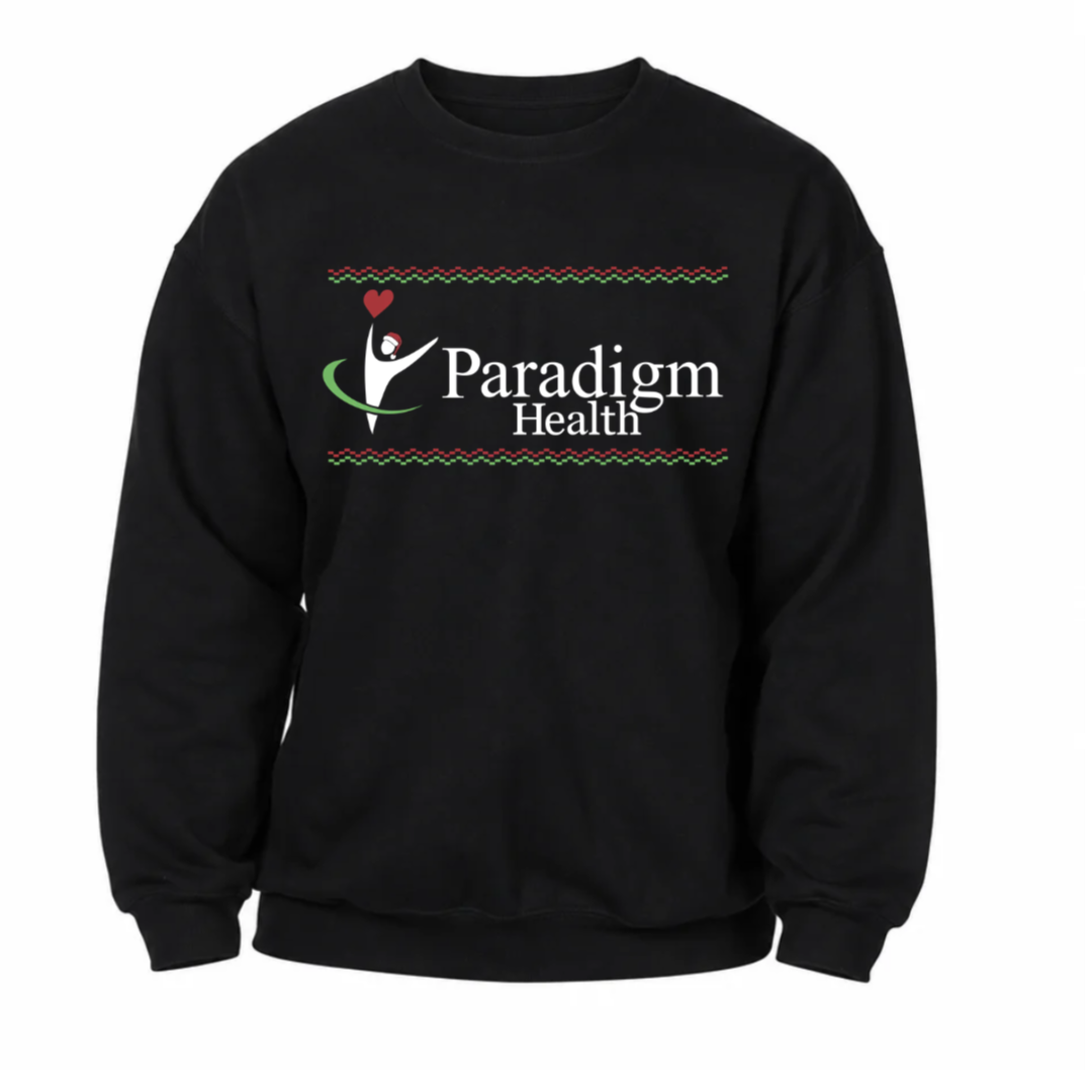 Paradigm Christmas Sweater - Black