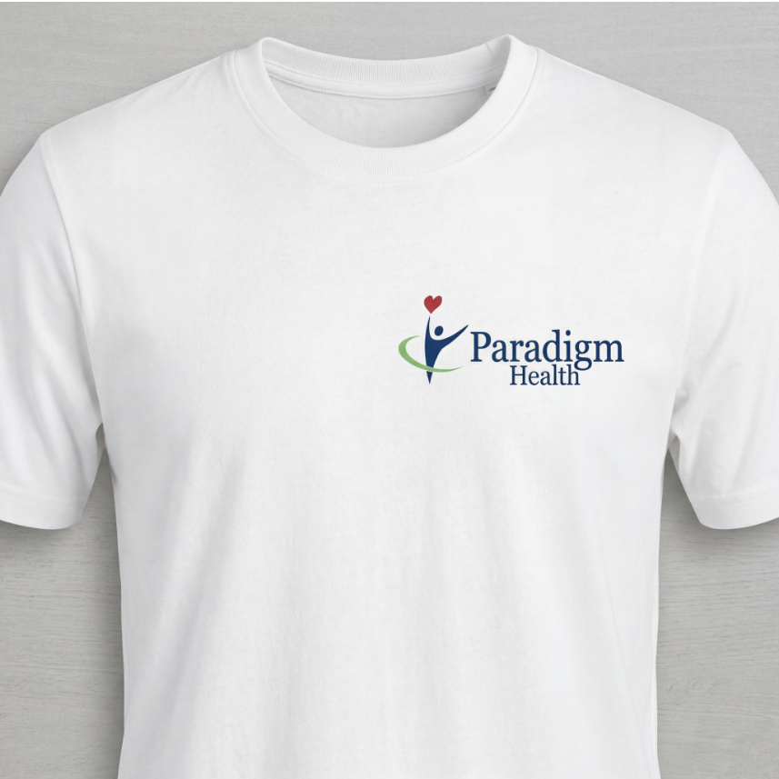 Paradigm T-Shirt - White - Pocket Logo