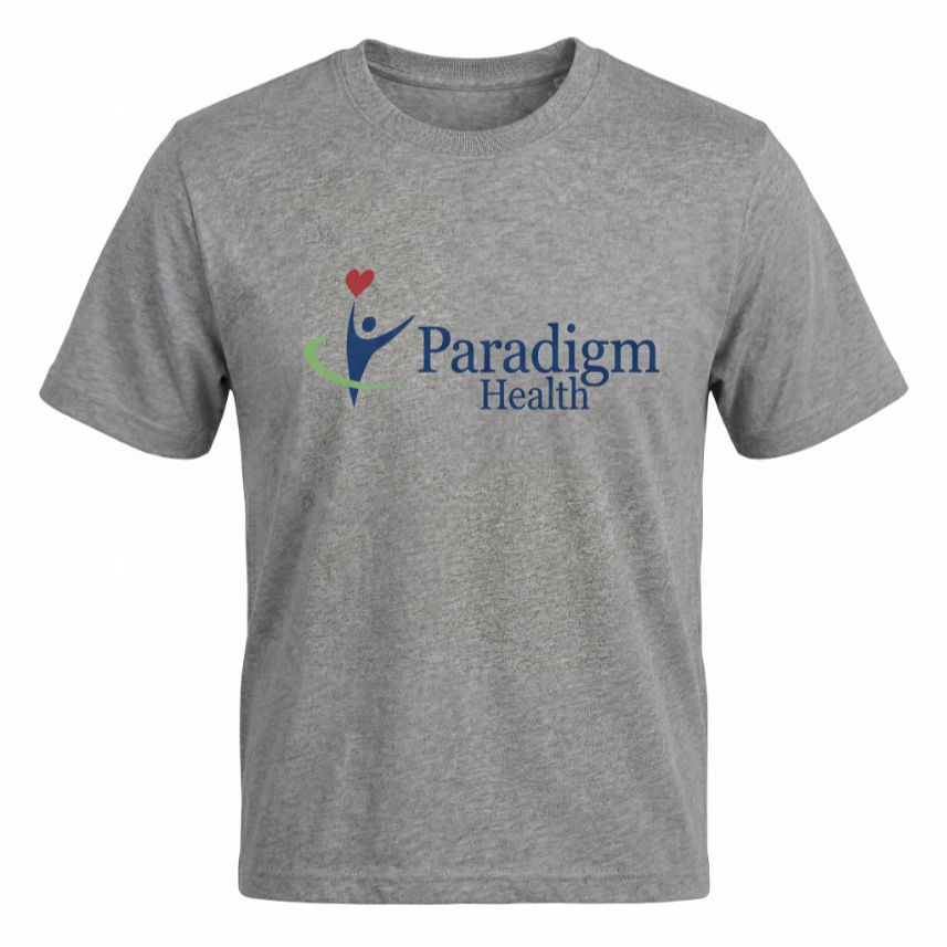 Paradigm T-Shirt - Grey - Full Logo