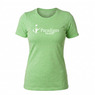 Women's T-Shirt - Full Logo - Lime Green