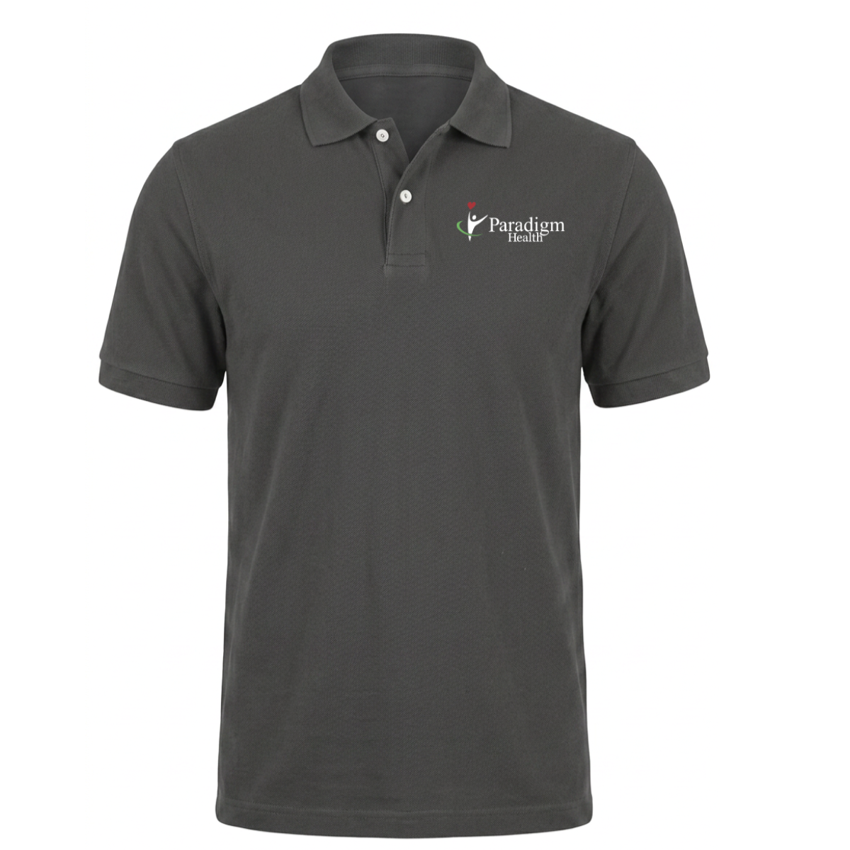Men’s Cotton Polo - Dark Grey
