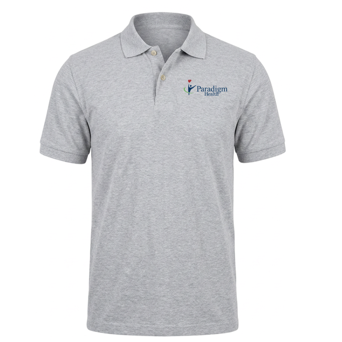 Men’s Cotton Polo - Grey
