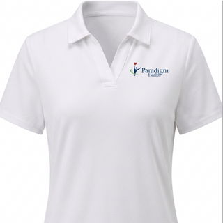 Women's Polo - White
