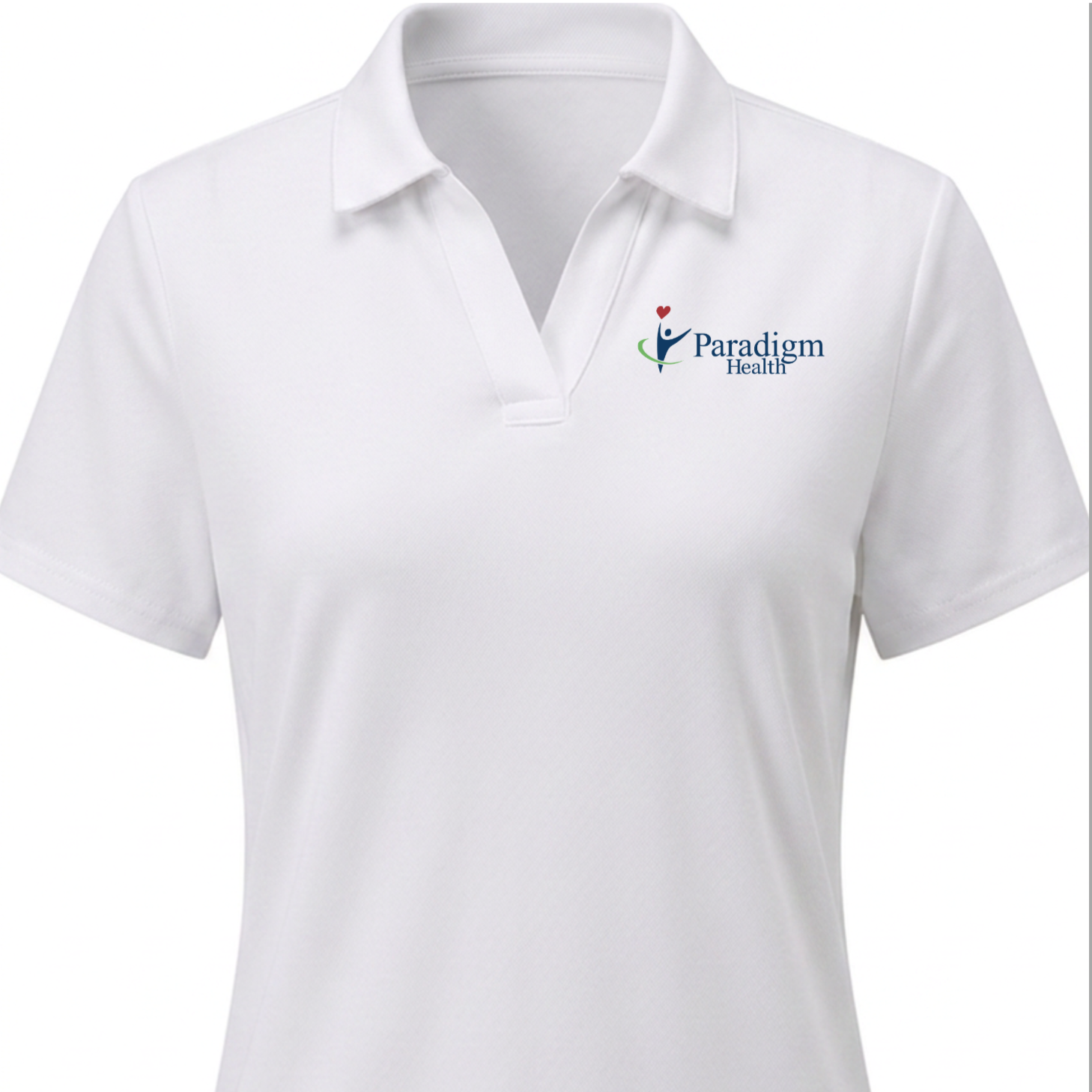 Women's Polo - White