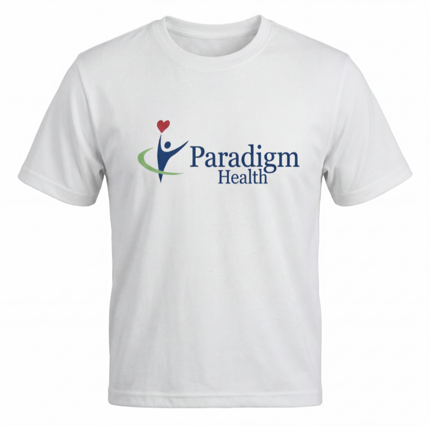Paradigm T-Shirt - White - Full Logo