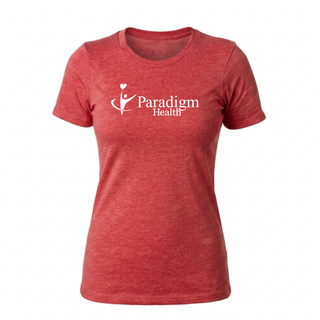 Women's T-Shirt - Full Logo - Red