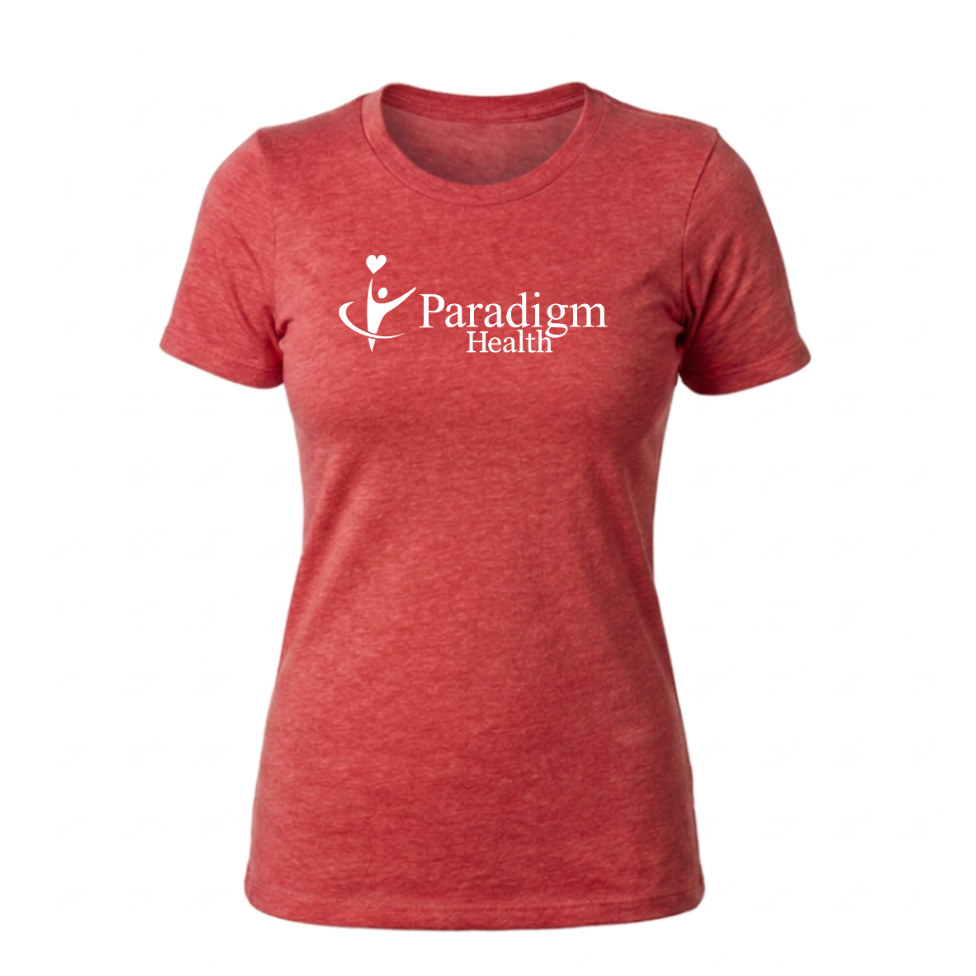 Women's T-Shirt - Full Logo - Red