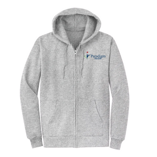 Paradigm Zip Up Hooide - Grey