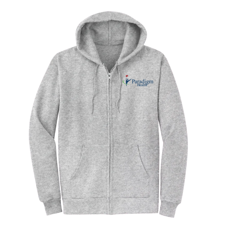 Paradigm Zip Up Hooide - Grey