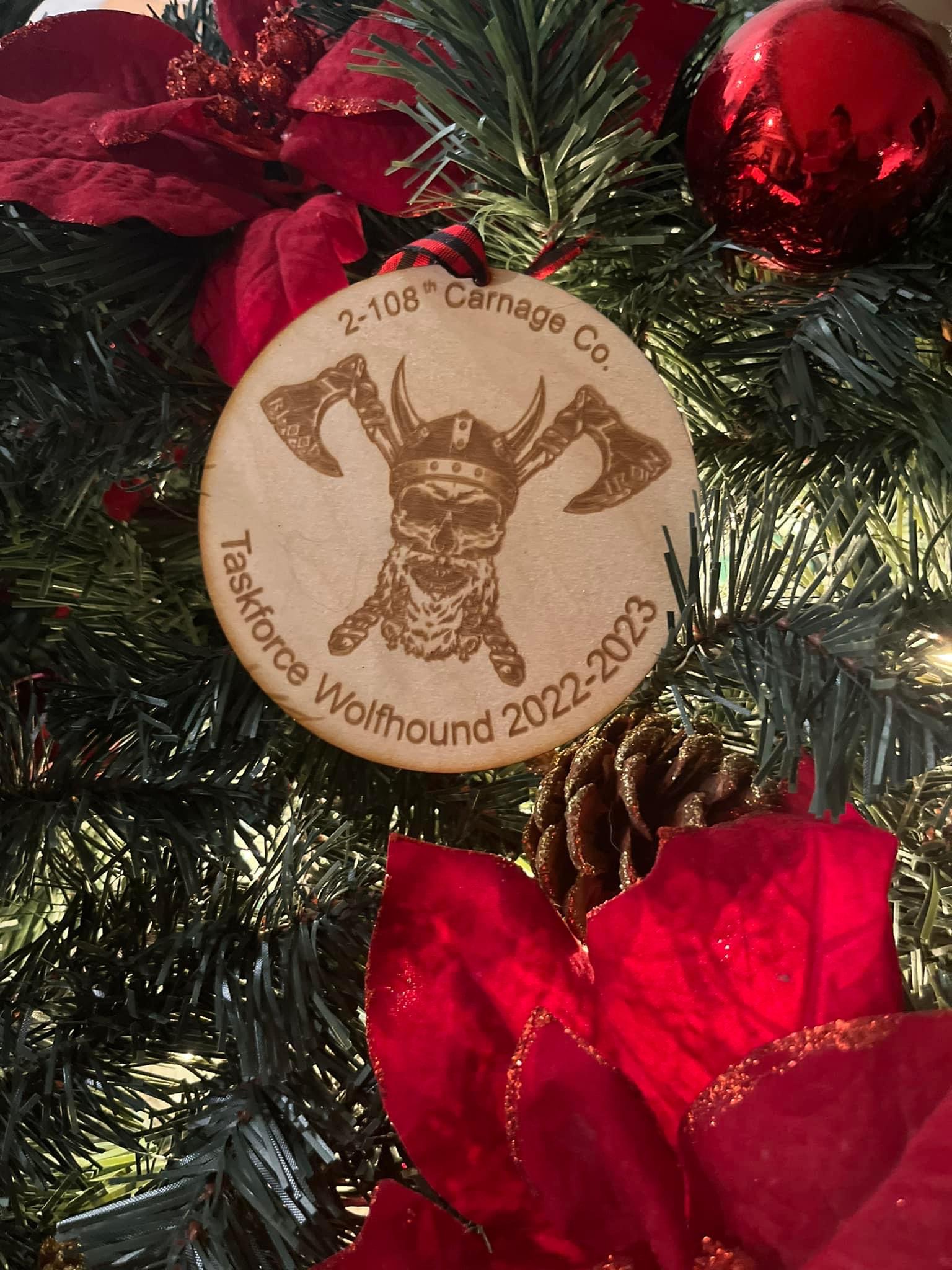 Carnage Co Ornament for a Soldier