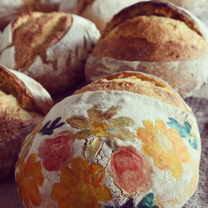 Honey and Oat Sourdough