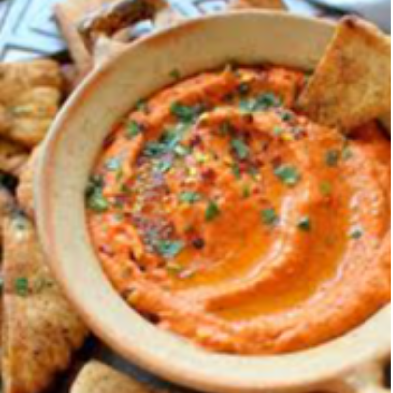 Roasted Red Pepper Hummus