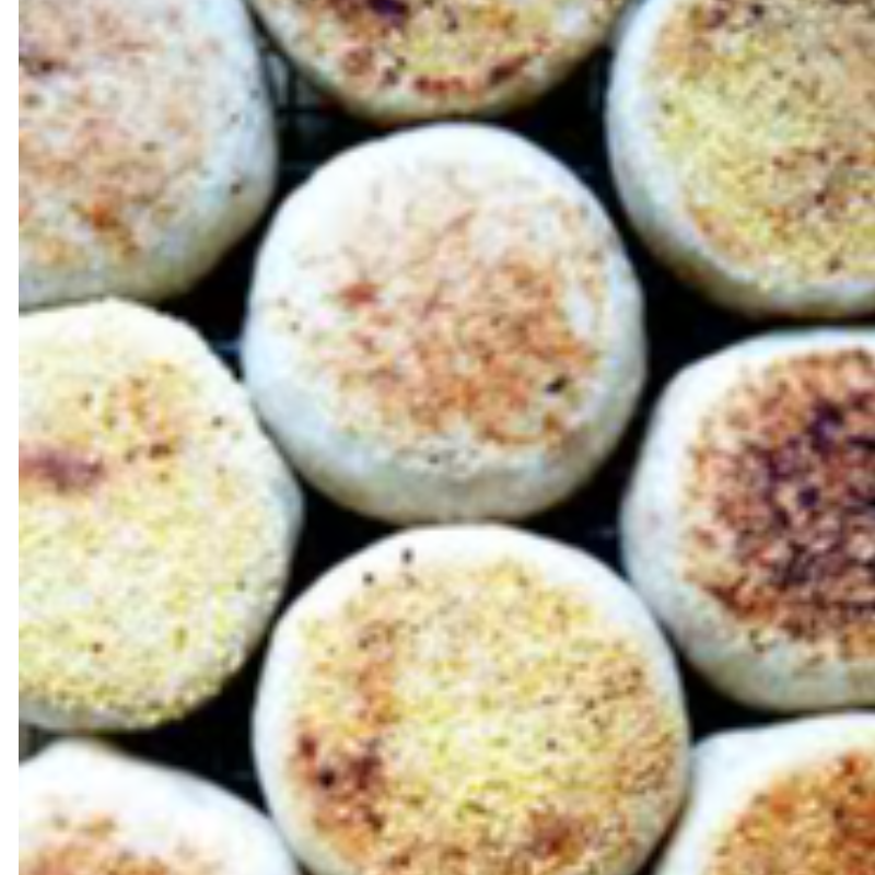 Cranberry and Walnut Sourdough English Muffins (Set of 3)