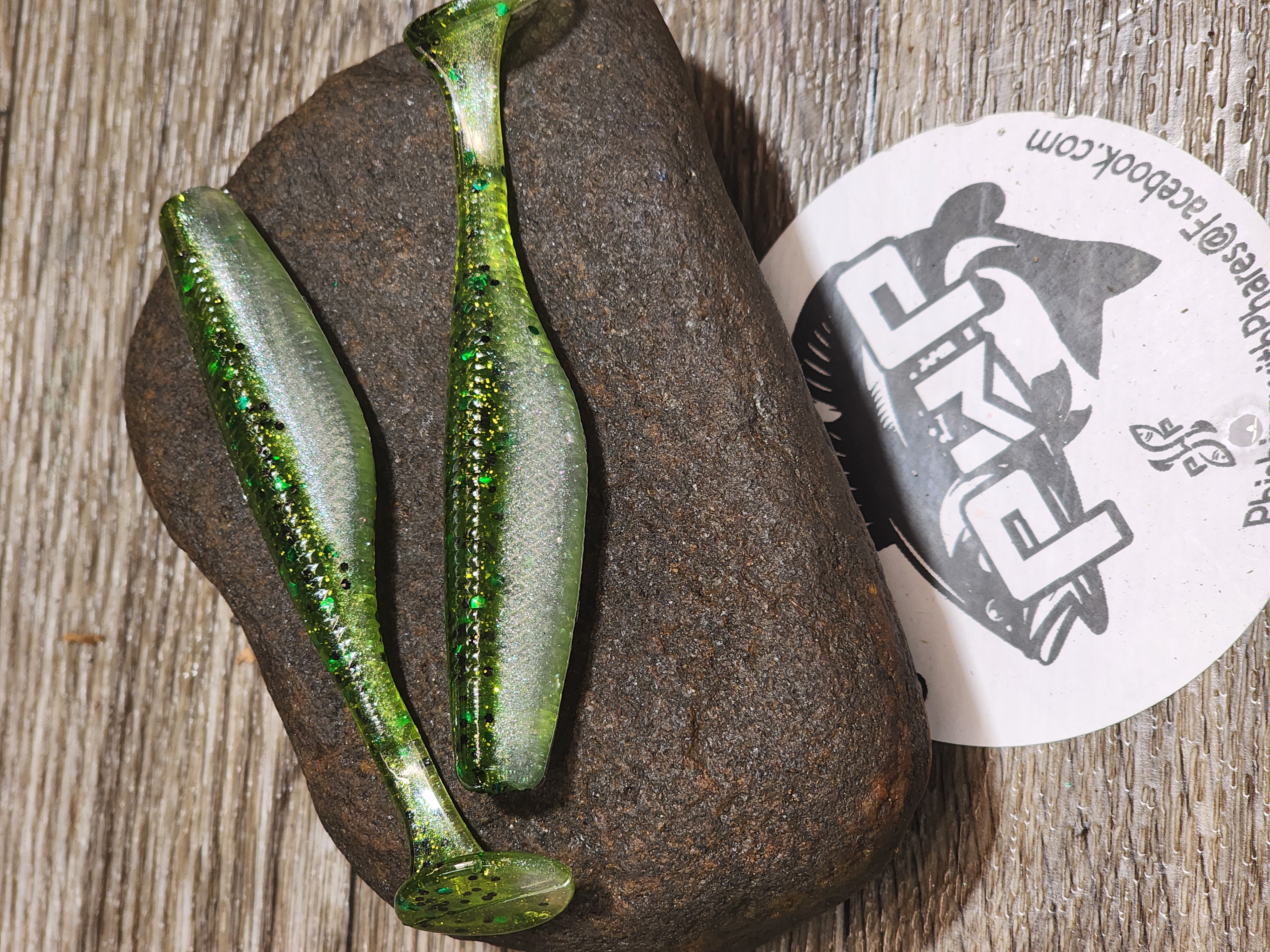 3.8" PADDLE TAIL 8 PACK