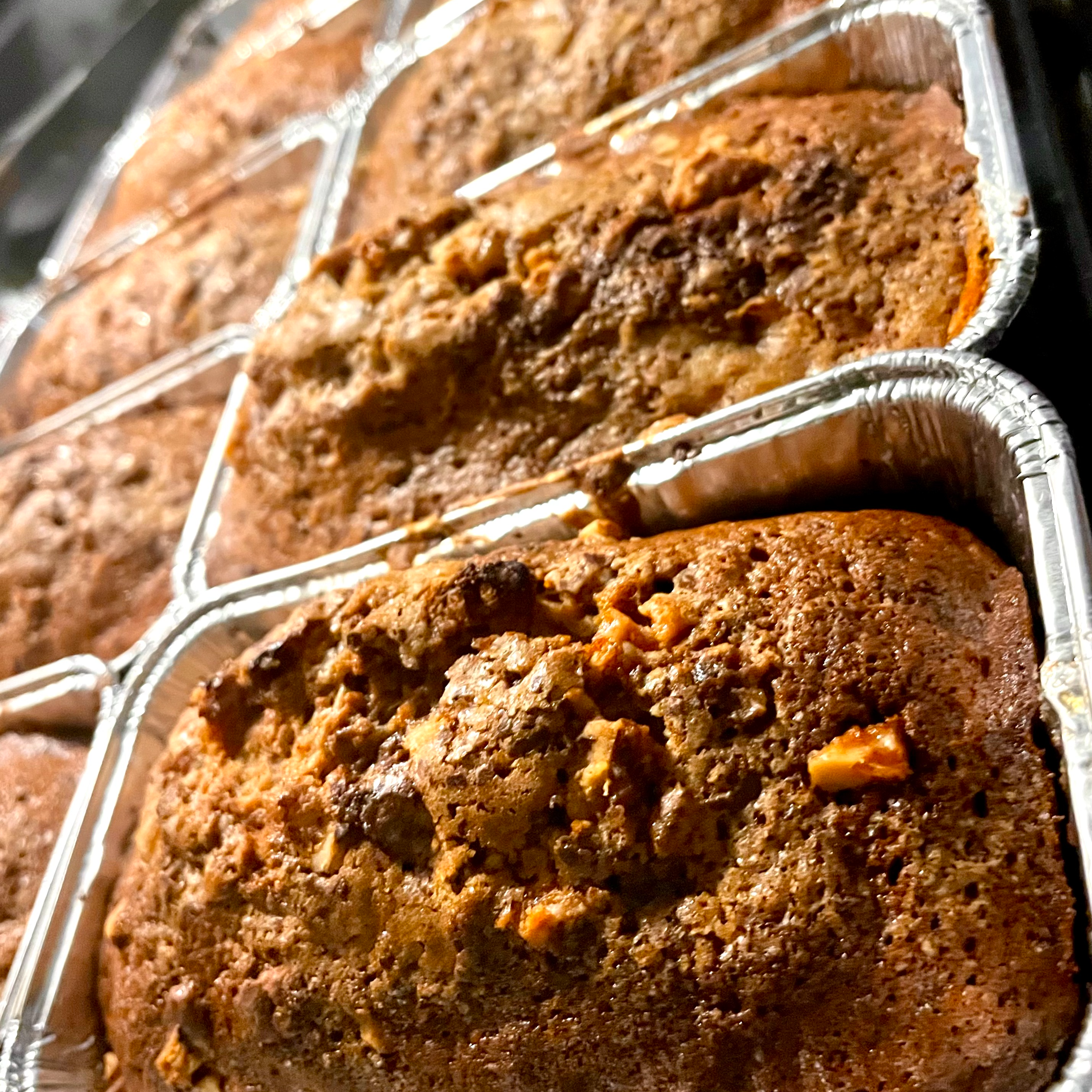 Chocolate Chip Banana Nut Bread