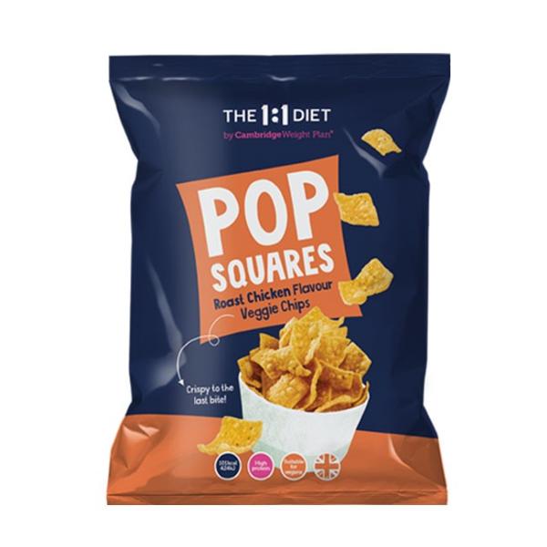 Roast Chicken Flavour Pop Squares Large Image
