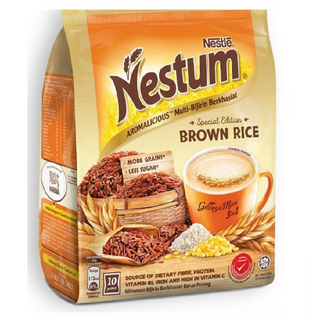 Nestle Nestum 3-in-1 Brown Rice Cereal (10 x 27g)