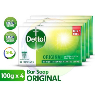 Sabun Buku Dettol /Soap (Set of 4)