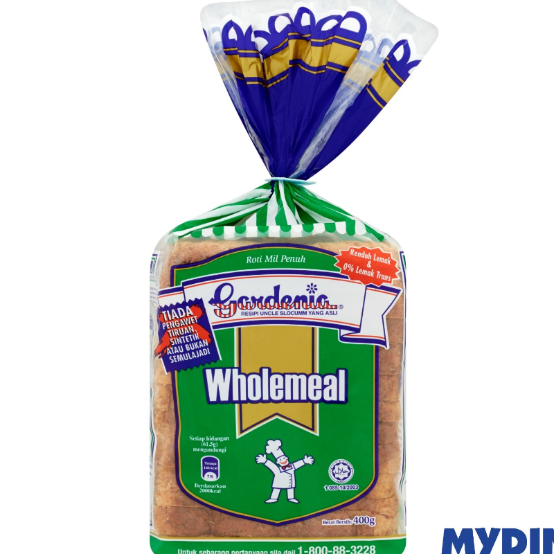 Gardenia Wholemeal Bread (400g) Main Image