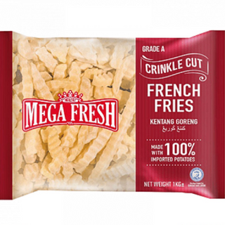 Mega French Fries (1kg) – Crinkle Cut