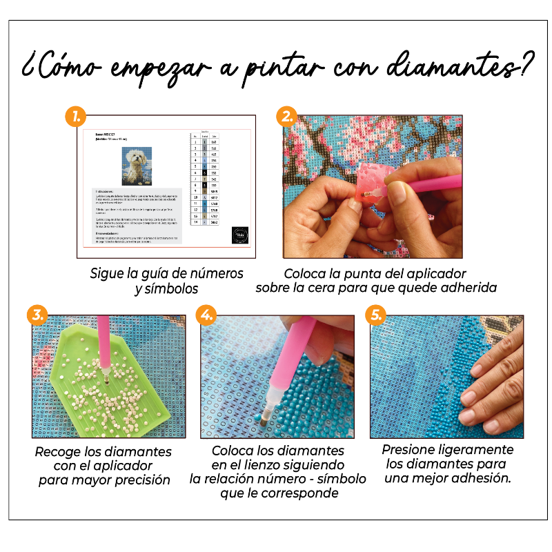 Kit Diamond Painting sin bastidor 35x45 Raíces del alma | WD1020 