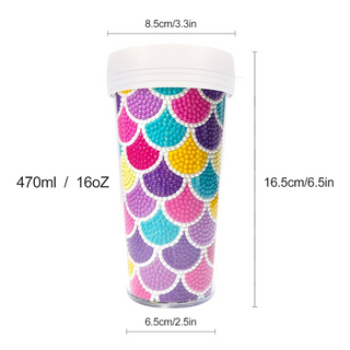 Kit Diamond Painting / Vaso Gotas de colores | BZS02