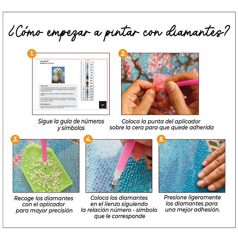 Kit Diamond Painting sin bastidor 35x45 Explorador peludo | WD1027 