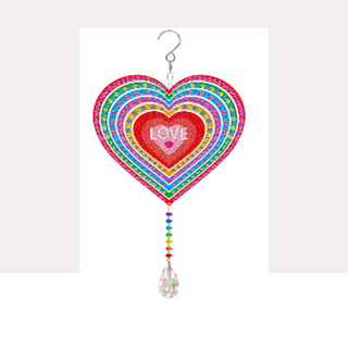 💎 Kit Creativo | Diamond Painting | Adorno colgante: Corazonada✨| GSP205✨NEW✨