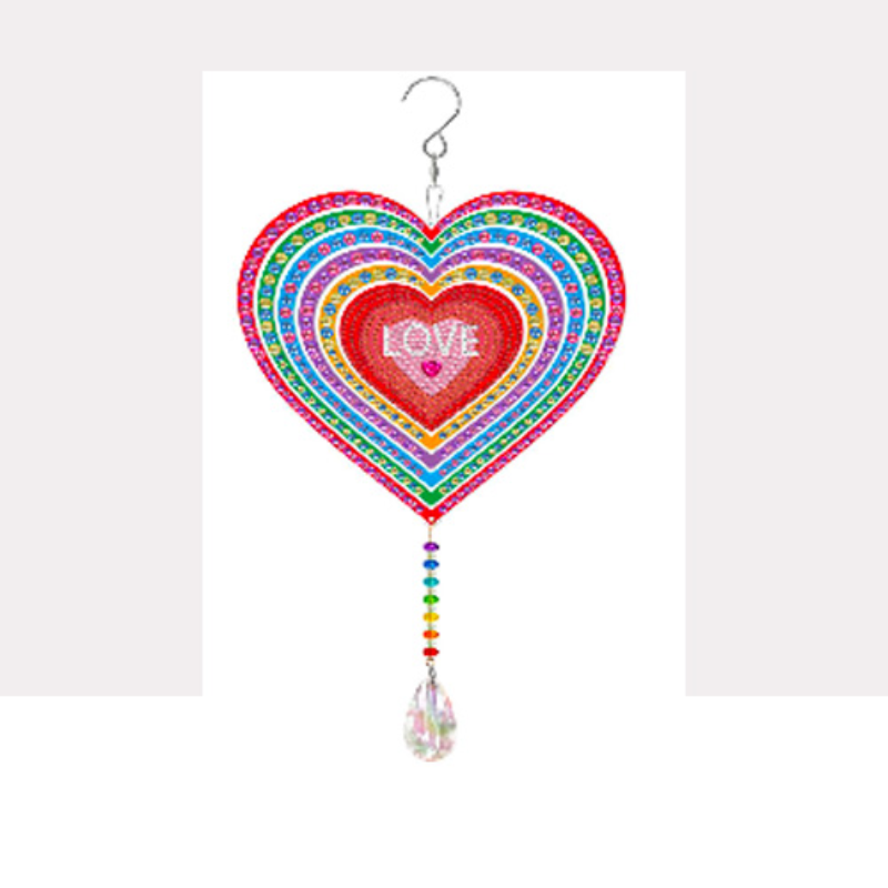 💎 Kit Creativo | Diamond Painting | Adorno colgante: Corazonada✨| GSP205✨NEW✨