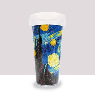 💎Kit Creativo | Diamond Painting: Vaso Noche Estrellada ✨ | BZS03