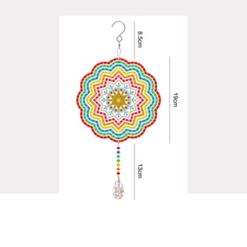 💎 Kit Creativo | Diamond Painting | Adorno colgante: Estrella con ondas 🌀✨(Doble Cara)| GSP204✨NEW✨