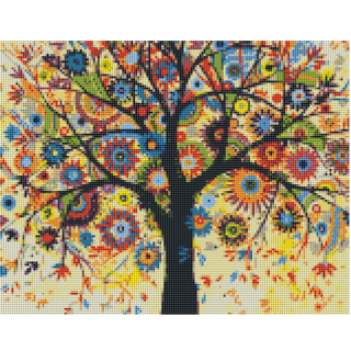 Kit Diamond Painting s/b 35x45 Árbol de la vida 2 | WD1620