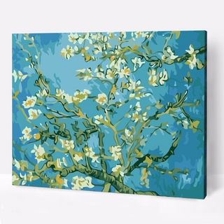 Kit Paint by number Flores de Almendro - Van Gogh | WC3648 