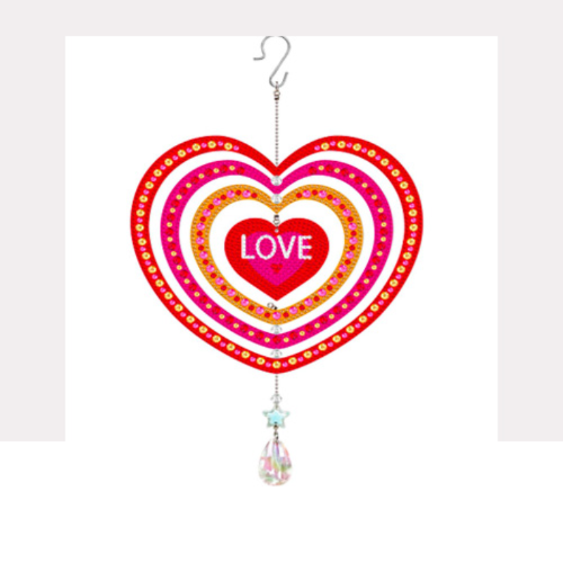 💎 Kit Creativo | Diamond Painting | Adorno colgante: Love 💖✨| PFL405✨NEW✨